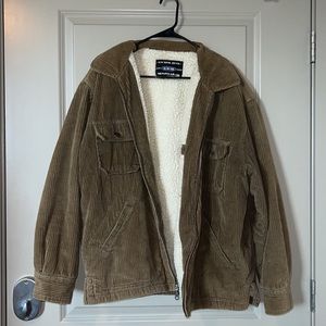 Fleece Lined Corduroy Jacket